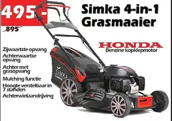 Simka 4-in-1 grasmaaier honda