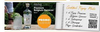 Prik en Tik Fryns premium belgium genever aanbieding