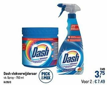 Makro Dash vlekverwijderaar spray aanbieding