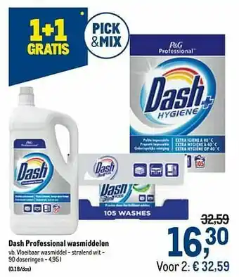 Makro Vloeibaar wasmiddel - stralend wit aanbieding