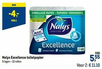 Nalys excellence toiletpapier