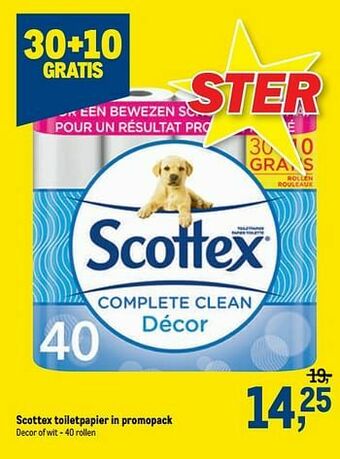 Makro Scottex toiletpapier aanbieding