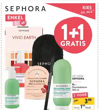 Di Sephora Douchebalsem 150 ml 2 voor aanbieding