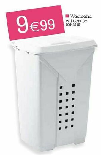 Yess Wasmand wit ceruse aanbieding
