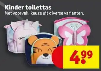 Kruidvat Kinder toilettas aanbieding