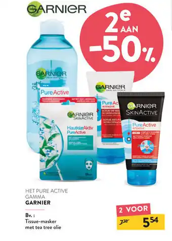 Garnier Tissue-masker met tea tree olie 2 voor
