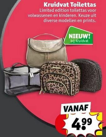 Kruidvat Kruidvat toilettas aanbieding