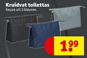 Kruidvat Kruidvat toilettas aanbieding