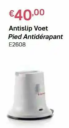 Antislip voet pied antidérapant