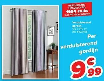 Verduisterend gordijn
