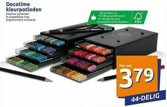 Action Decotime kleurpotloden aanbieding