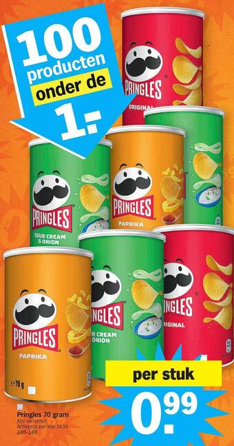 Albert Heijn Pringles aanbieding
