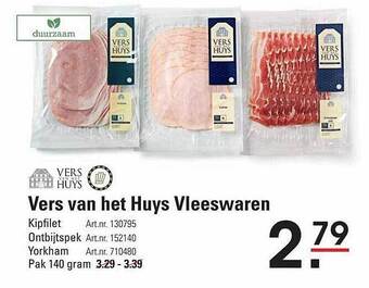 Vers van het huys vleeswaren