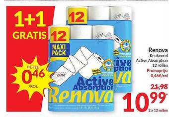Intermarché Renova keukenrol aanbieding
