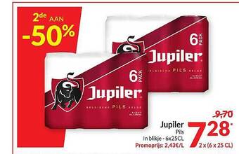 Intermarché Jupiler pils aanbieding