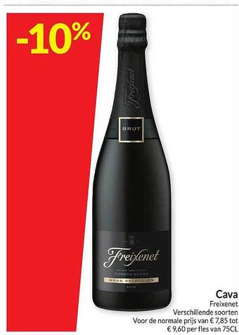 Intermarché Cava freixenet aanbieding