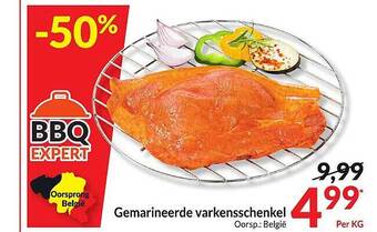 Intermarché Gemarineerde varkensschenkel aanbieding