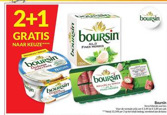 Intermarché Boursin aanbieding