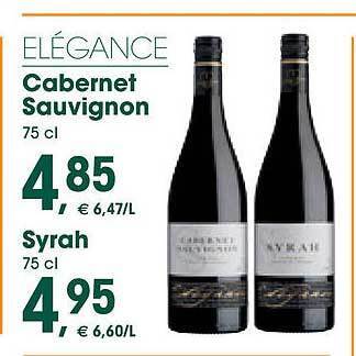 Prik en Tik Elégance cabernet sauvignon aanbieding