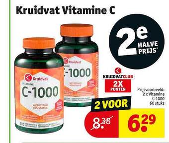 Kruidvat Kruidvat vitamine c aanbieding