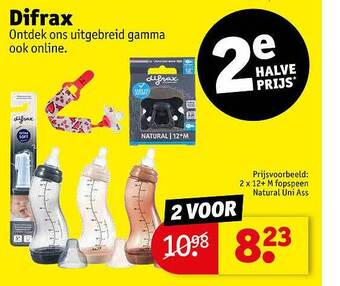 Kruidvat Difrax aanbieding
