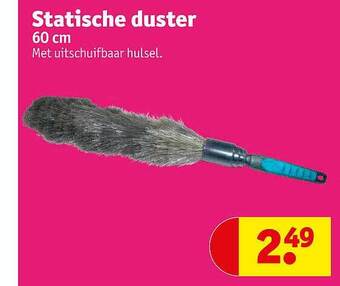 Kruidvat Statische duster aanbieding