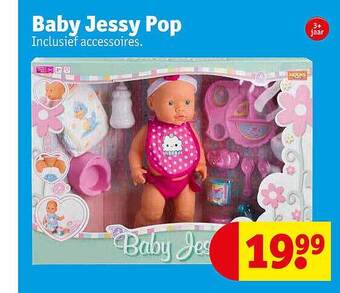 Kruidvat Baby jessy pop aanbieding