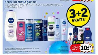 Kruidvat Nivea gamma aanbieding