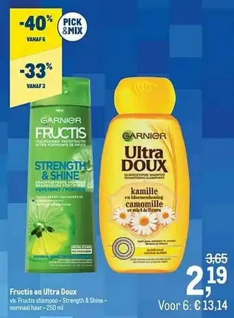 Fructis shampoo