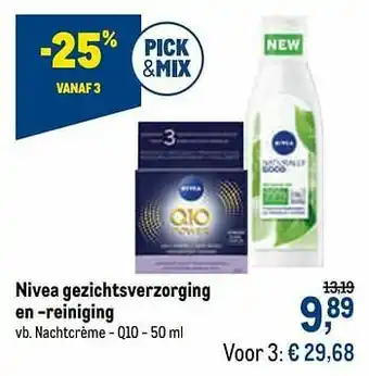 Nivea gezichtsverzorging en -reiniging nachtcrème