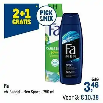 Makro Fa badgel aanbieding