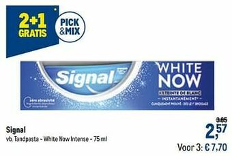 Signal tandpasta - white now intense