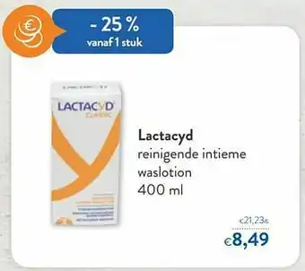 Lactacyd reinigende intieme waslotion