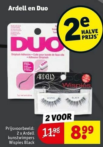 Kruidvat Ardell kunstwimpers wispies black aanbieding