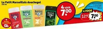 Kruidvat Douchegel zeeden + eucalyptus aanbieding