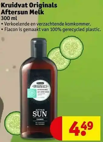 Kruidvat Kruidvat originals aftersun melk aanbieding