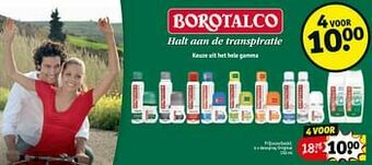 Kruidvat Deospray original aanbieding