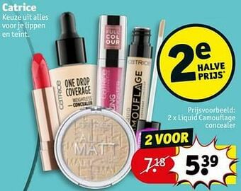 Kruidvat Liquid camouflage concealer aanbieding