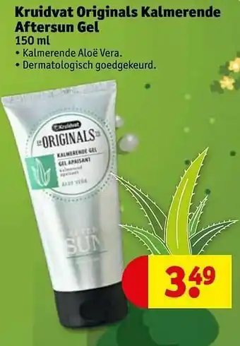 Kruidvat Kruidvat originals kalmerende aftersun gel aanbieding
