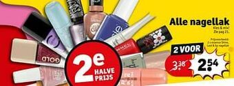 Kruidvat Essence shine last + go nagellak aanbieding