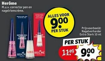 Kruidvat Nagelverharder extra sterk aanbieding