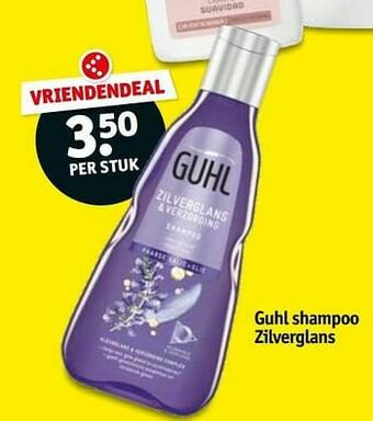 Kruidvat Guhl shampoo zilverglans aanbieding