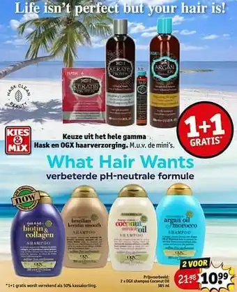 Ogx shampoo coconut oil