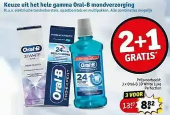 Oral-b 3d white luxe perfection