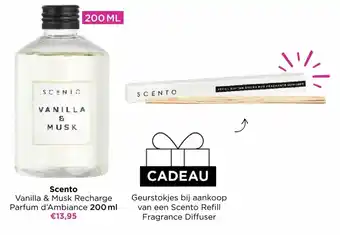 Scento Vanilla & Musk Recharge Parfum d'Ambiance 200ml