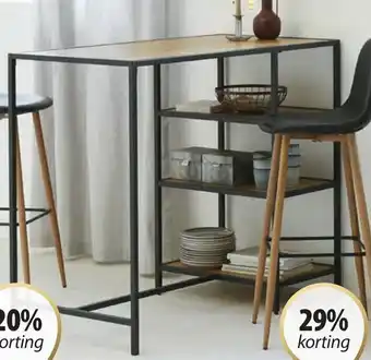 Jysk Trappedal Bartafel B60 x L120 x H100cm aanbieding