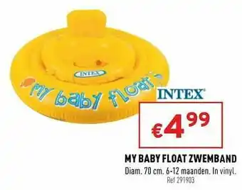 Trafic My baby float zwemband aanbieding
