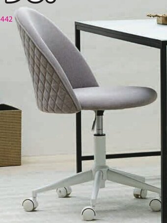 Jysk Kokkedal Bureaustoel B54 x H81-94 x D58cm aanbieding