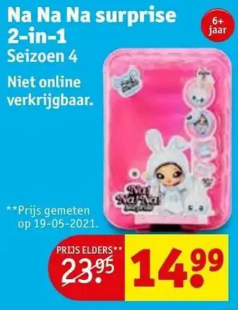 Kruidvat Na na na surprise 2-in-1 seizoen 4 aanbieding