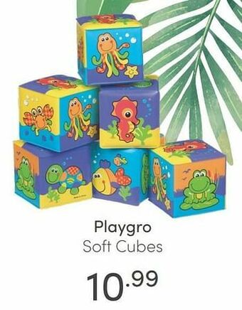 Baby & Tiener Playgro soft cubes aanbieding